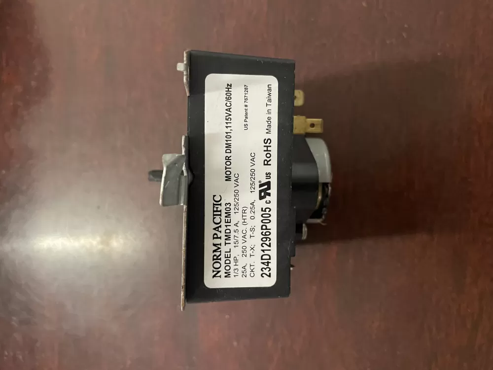 Hotpoint  General Electric AP5780508 WE4M364 WE4M533 PS8690648 234D1296P005 Dryer Timer
