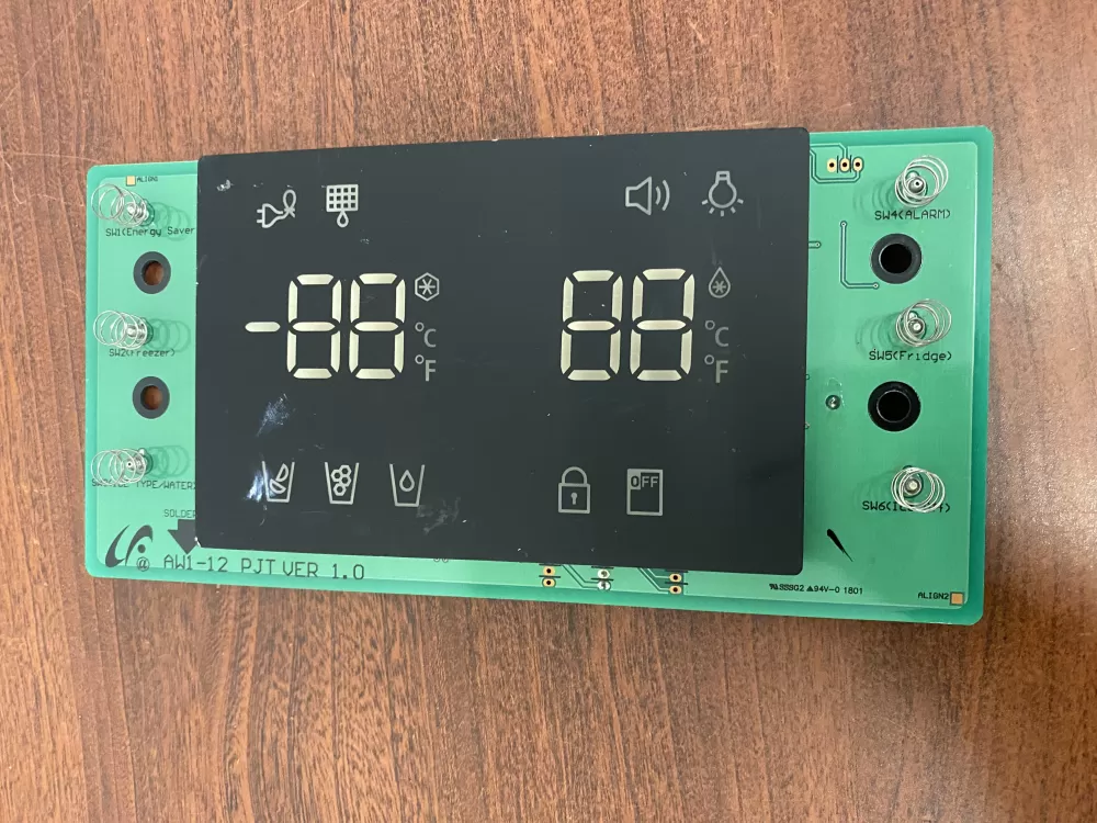 Samsung DA92-00368B  AP5620842  3969897  PS4168054 Refrigerator Dispenser UI Control Board