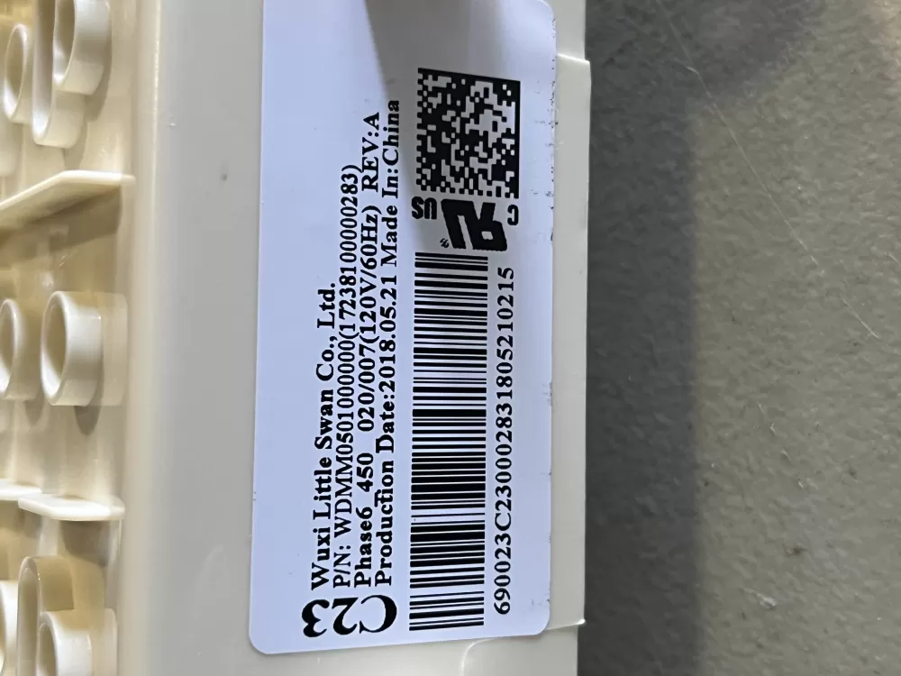 GE WH12X27293 17238100000283 Washer Control Board AZ44312 | JT1748