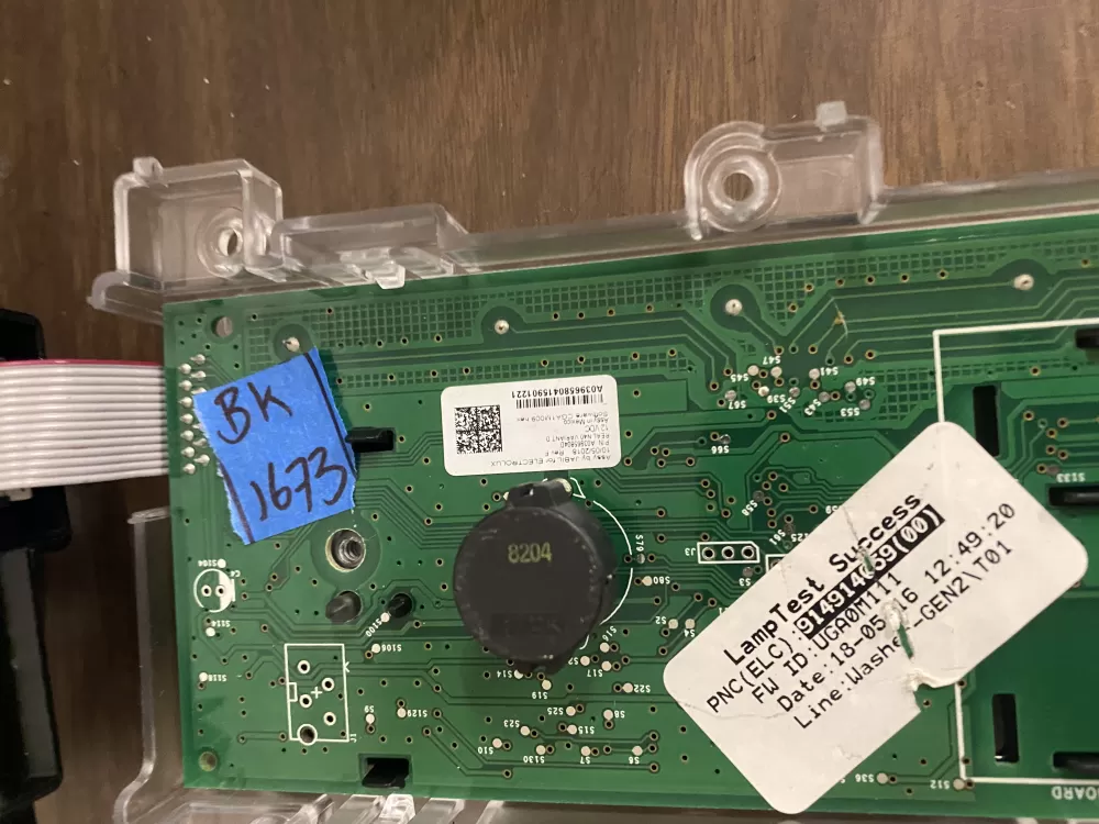 Electrolux A03965804 5304515232 A03965804d Dryer Control Board AZ31551 | BK1673