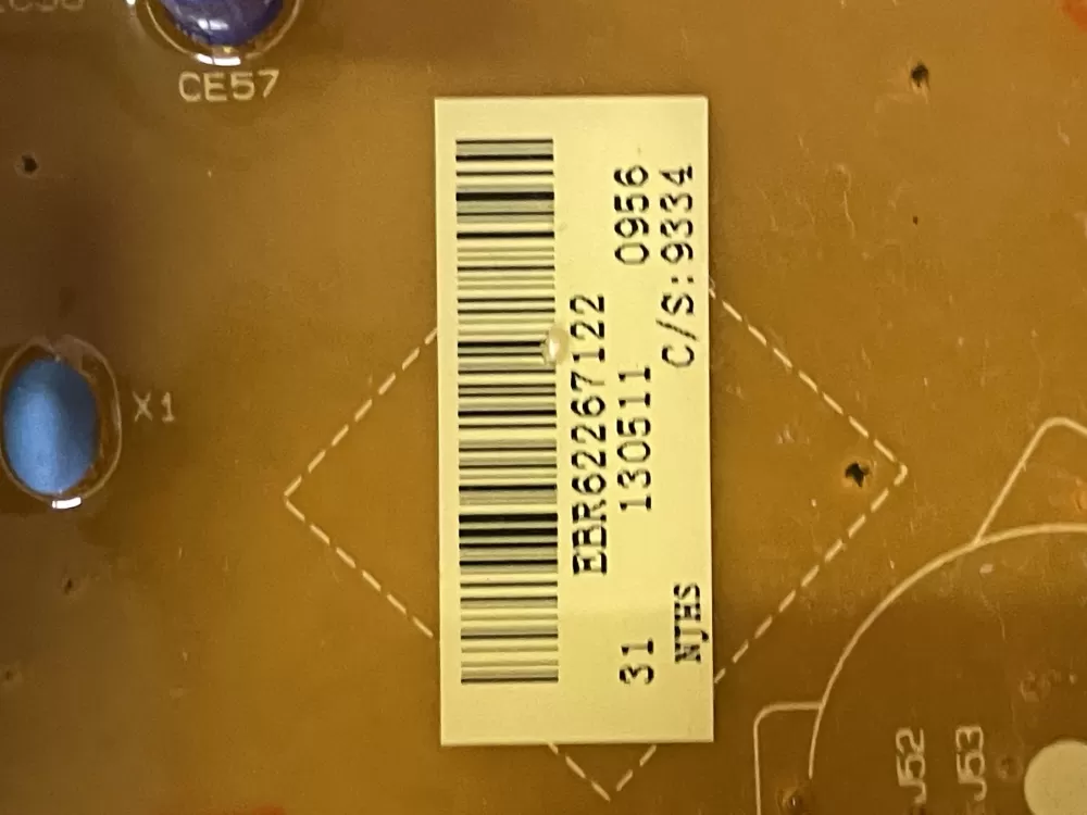 LG EBR62267117 EBR62267122 PS7792454 Washer Control Board AZ40705 | Wmv401