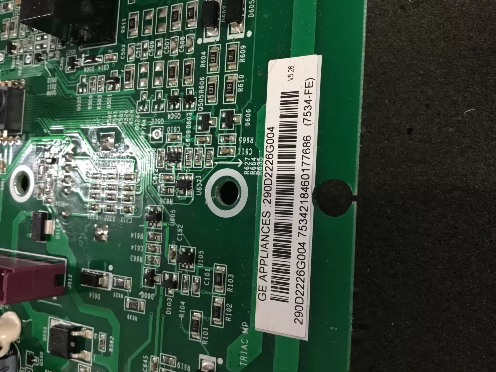 GE WH22X36498 290D2226G004 Washer Control Board AZ89149 | NR1189