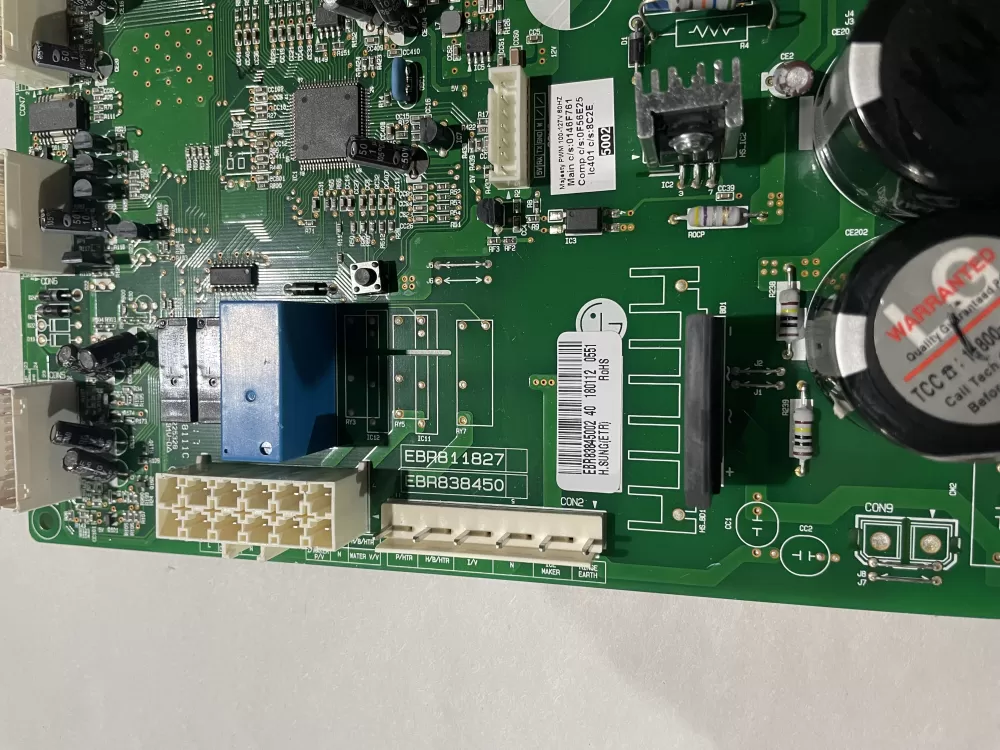 LG EBR83845002 AP6319397 Refrigerator Main Power Control Board AZ189871 | KM641