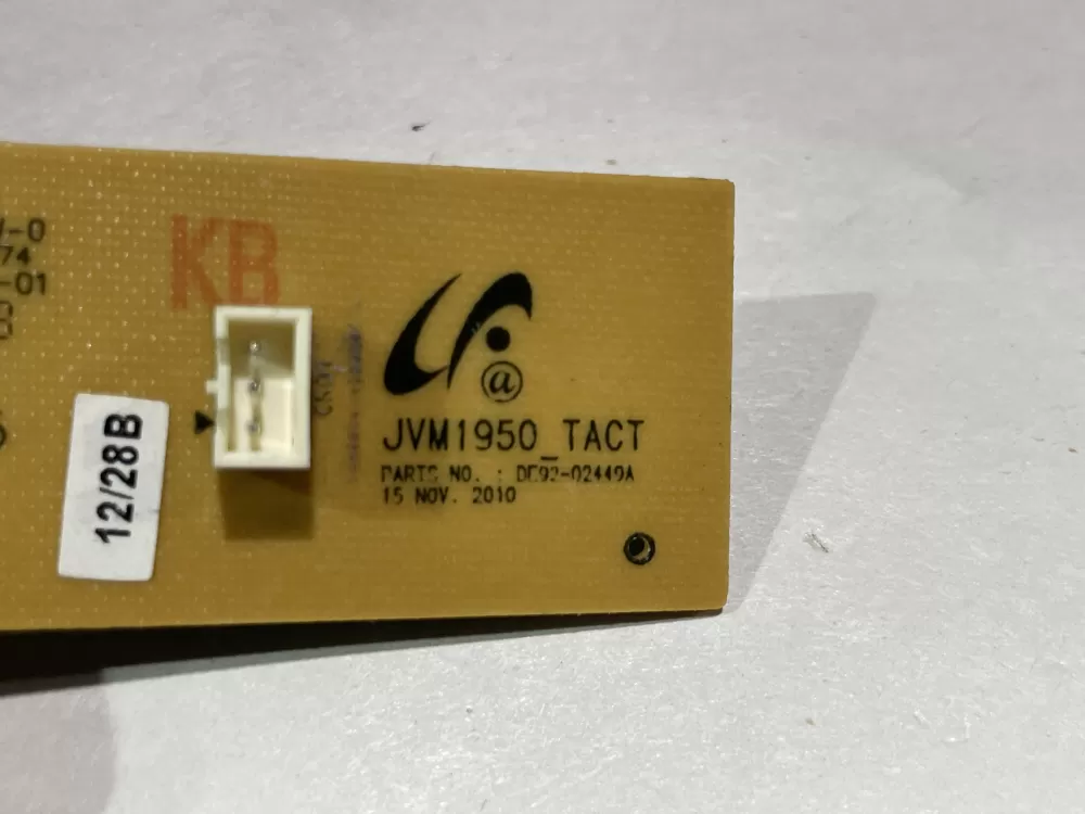 Samsung 02449A Wb23x10022 Microwave Control Board Pcb Switch AZ143376 | Wm2410
