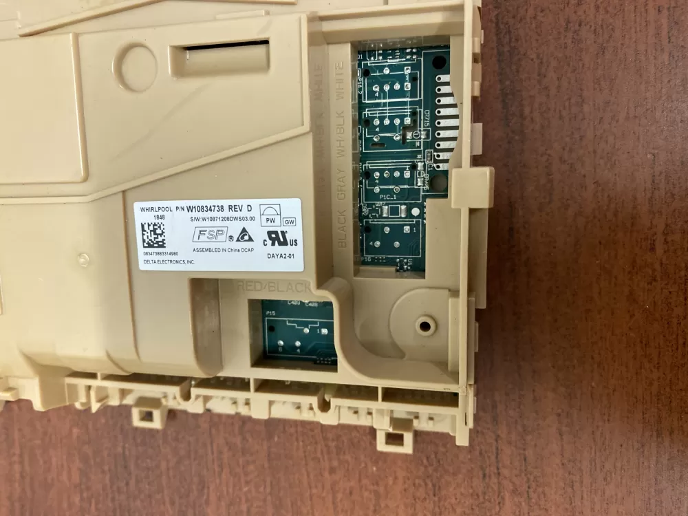 Whirlpool W10834738 W10876147 Dishwasher Control Board AZ53729 | BK1857