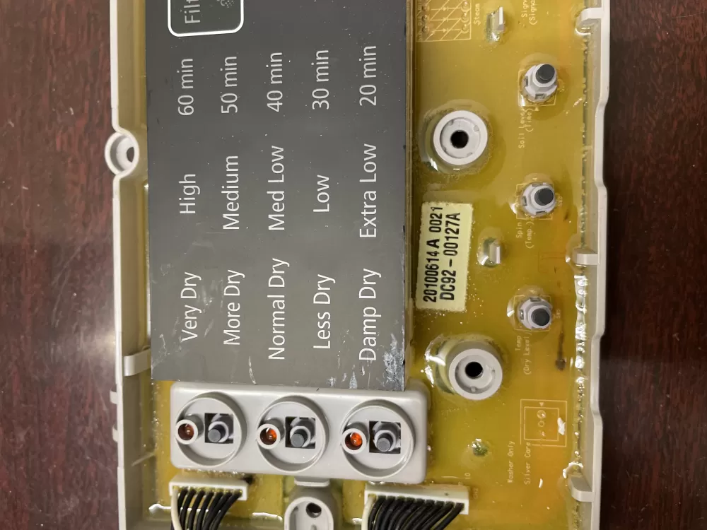 Samsung DC92 00127A Dryer Control Board AZ34321 | KMV230