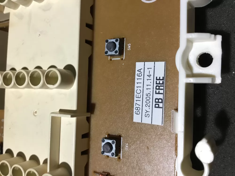 LG 6871EC1116A Washer Control Board AZ77512 | NRV633