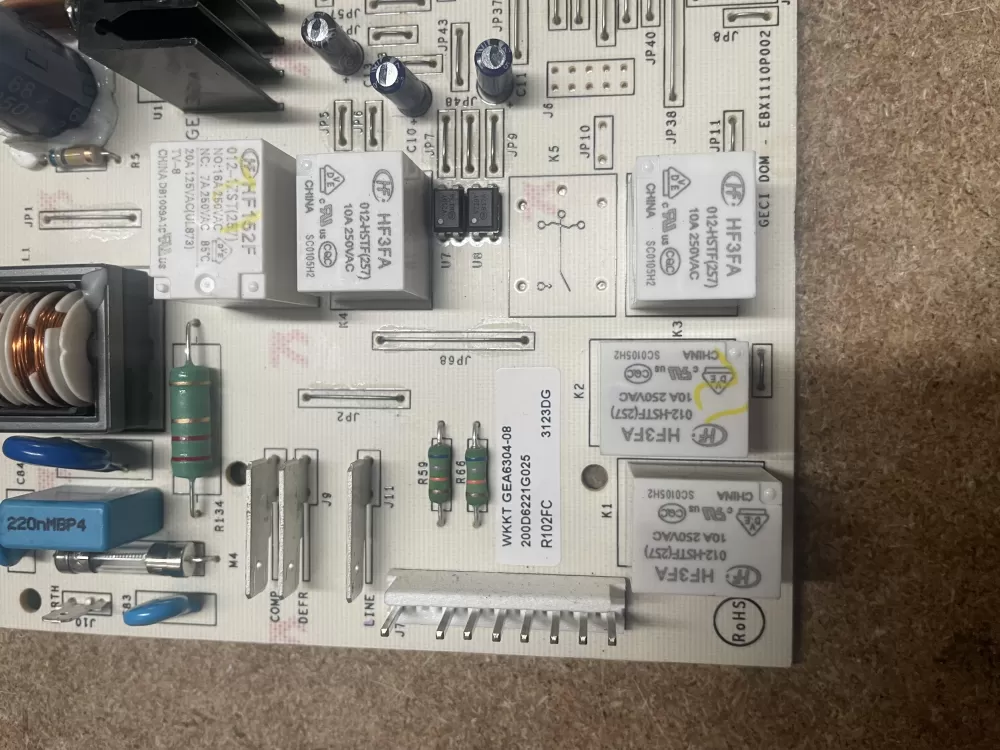 GE WR55X11072 Refrigerator Control Board AZ11721 | KM1405