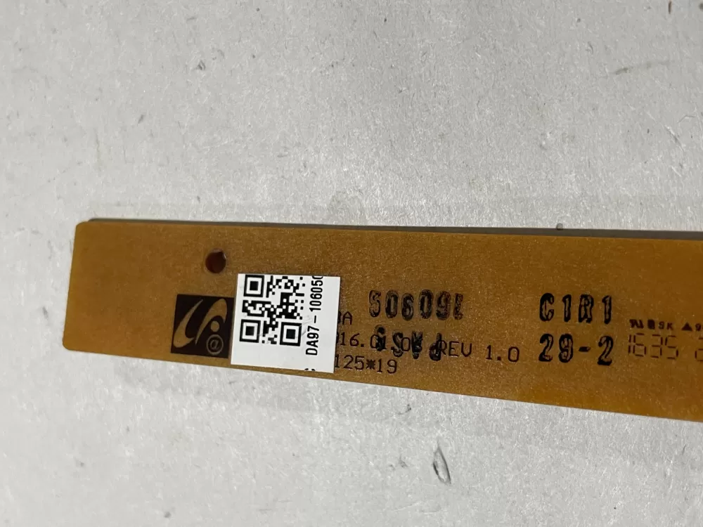 Samsung DA97 10605C Refrigerator Control Board Flex Zone AZ177965 | Wm2654