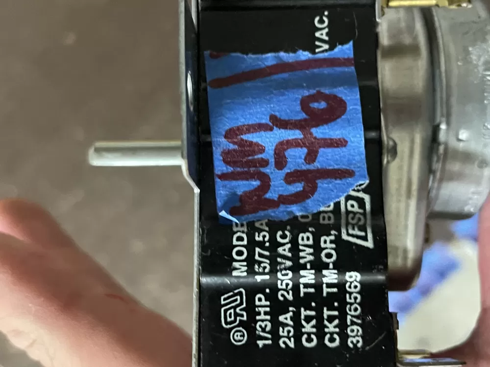 Whirlpool Kenmore Roper Estate AP6009020 3393934 Dryer Timer AZ39120 | Wm476