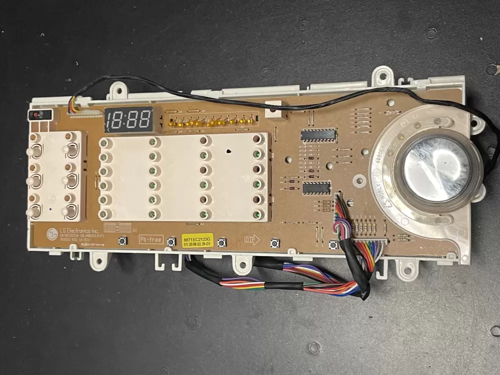 LG 6870EC9221A 6871EC2123G Washer Control Board AZ20615 | WMV234