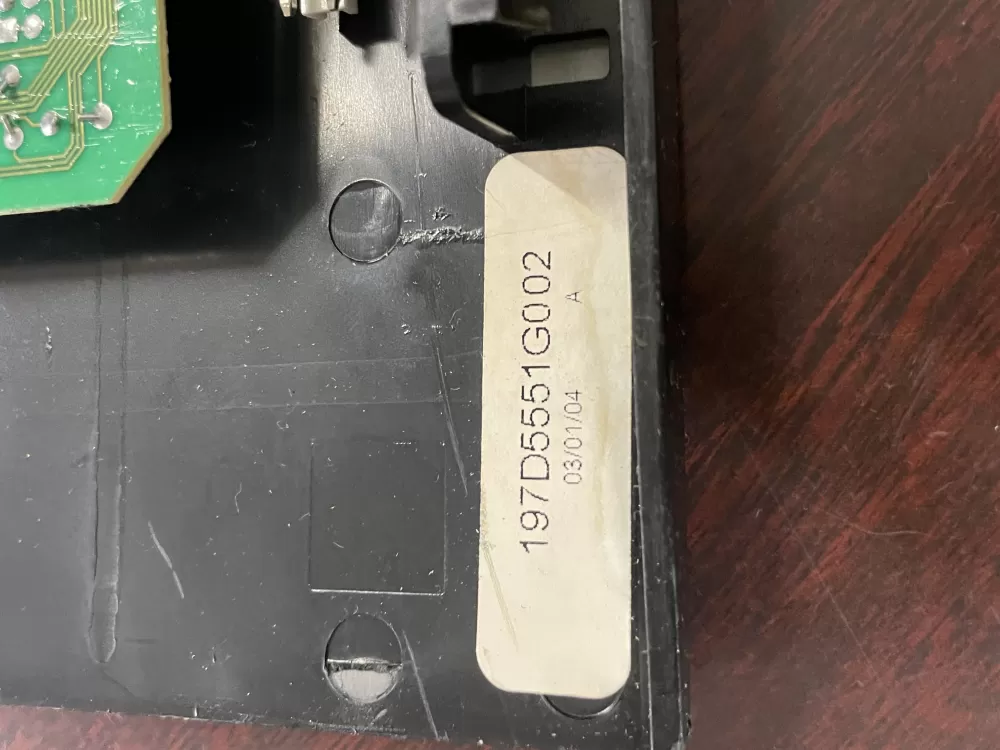 GE 197D5551G002 Refrigerator Dispenser Control Board AZ53802 | Wm1853