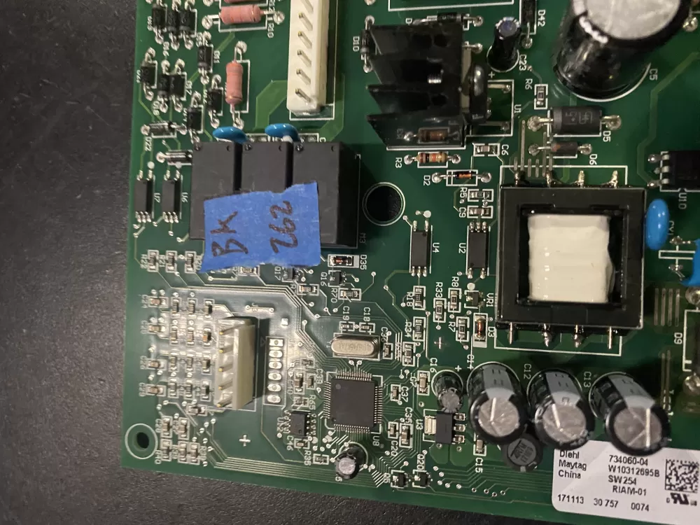 Whirlpool Maytag W10312695B Refrigerator Control Board AZ26842 | BK262