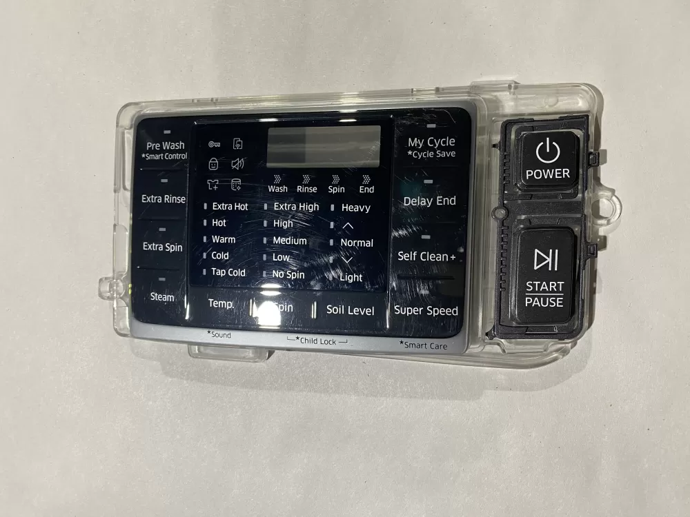 Samsung DC92-01607J DC94-06643A Dryer UI Control Board  AZ139605 | BK2008