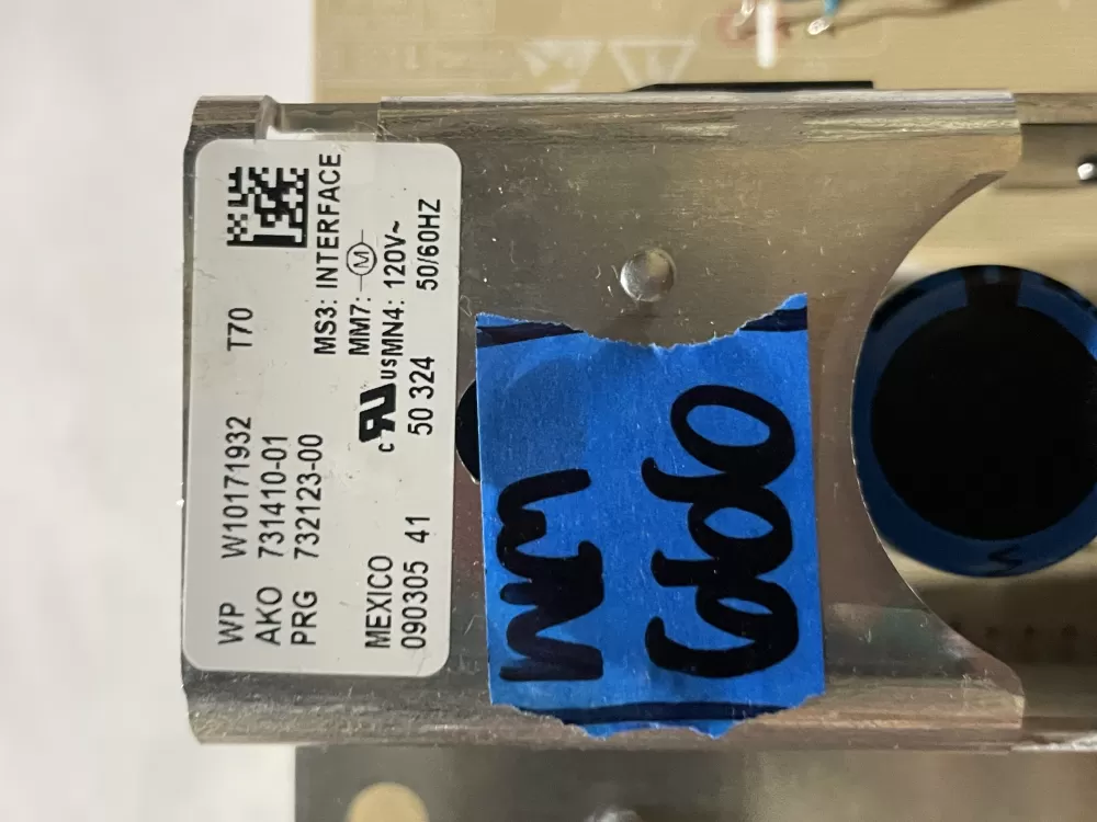 Whirlpool Maytag Kenmore W10171932 Washer Control Board AZ189364 | Wm666