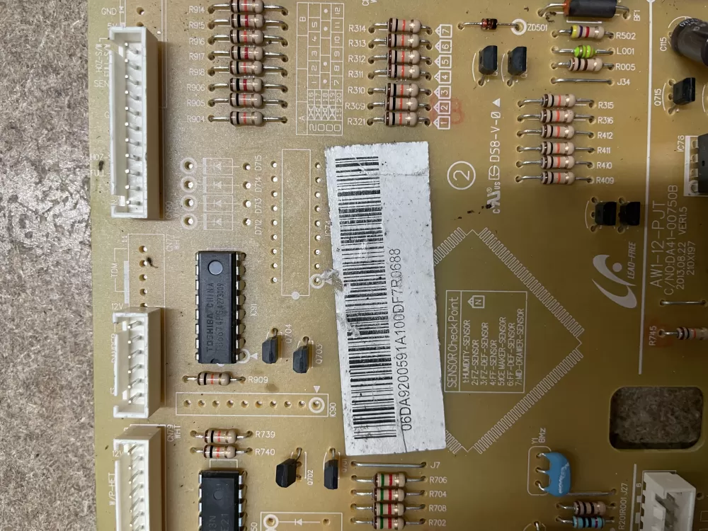 Samsung DA92 00591A DA94 02663A Refrigerator Control Board AZ12800 | KM1041