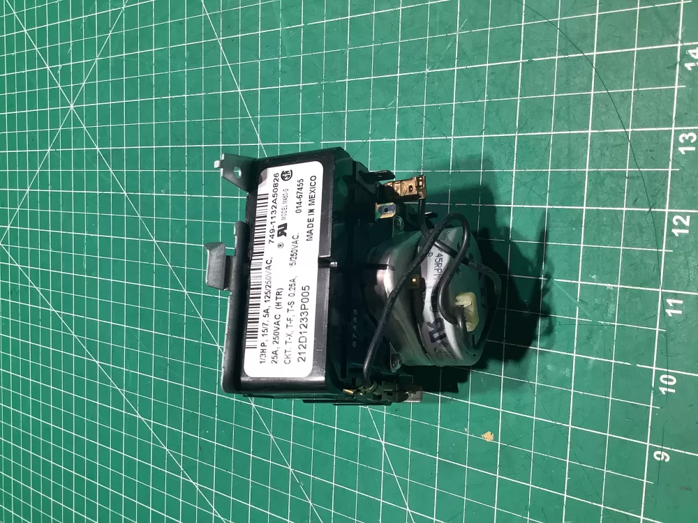 GE  Hotpoint WE04X20415  AP5805477  WE4M357  3276788  PS9491767  WE4M355  212D1233P005 Dryer Timer