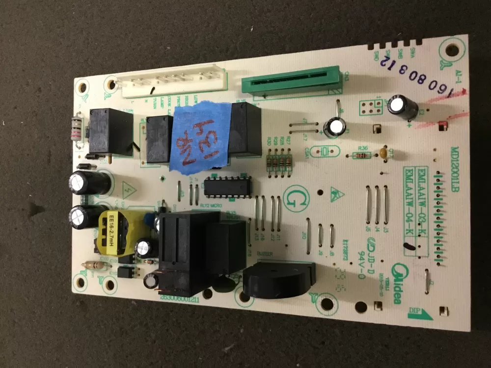 GE MD12001LB Microwave Control Board  AZ100692 | NR134