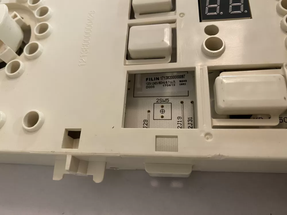 Midea 17138200003651 17138200000097 Dryer Control Board AZ113030 | BKV668