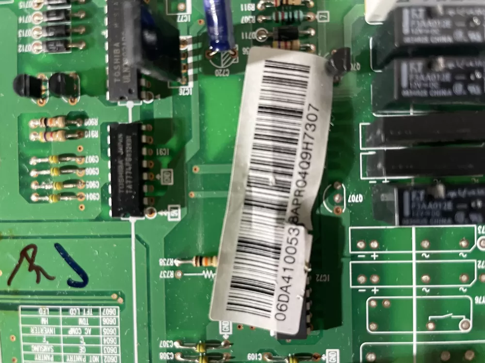 Samsung DA41 00538A DA4100538A Refrigerator Control Board AZ198913 | Wm2771