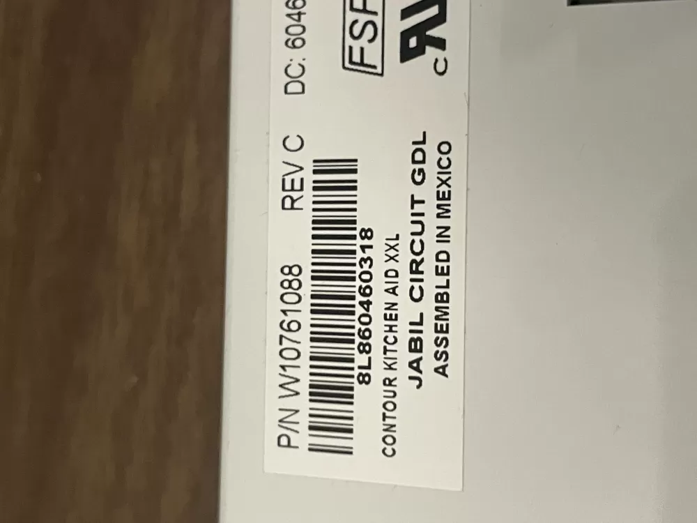 KitchenAid W10761088 W10807858 Refrigerator Control Board AZ95171 | Wm1129