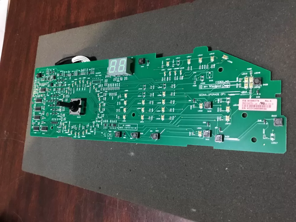 Whirlpool W10563776 Washer Control Board