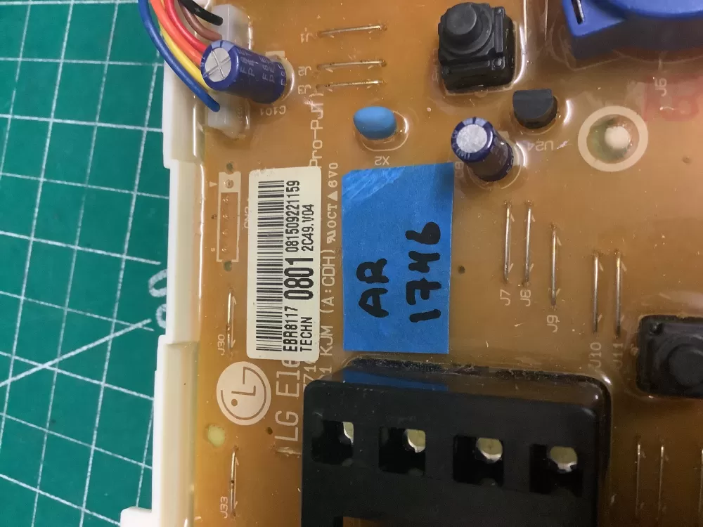 LG EBR81170801 Dryer Control Board Panel AZ205833 | AR1746