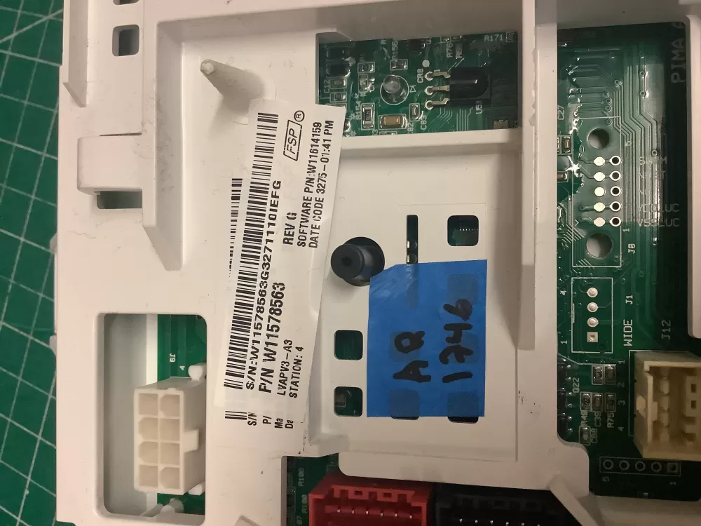 Whirlpool Amana W11578563 W11607637 Washer Control Board Main AZ205863 | AR1746