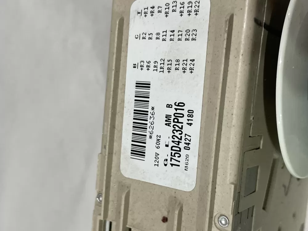 GE WH12X10202 WH12X10202R 175D4232P016 Washer Timer AZ149302 | Wm743