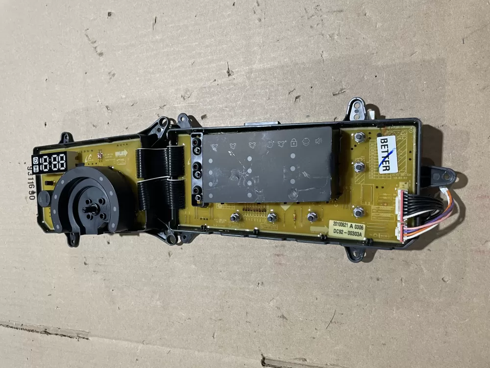 Samsung DC41-00133A DC92-00303A Washer Control Board