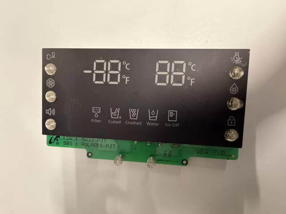 Samsung DA92-00153A Refrigerator Control Board