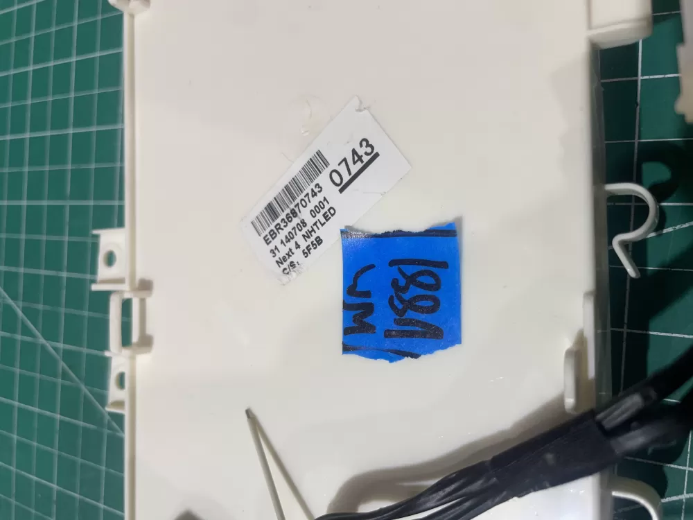 LG EBR36870743 Washer Control Board