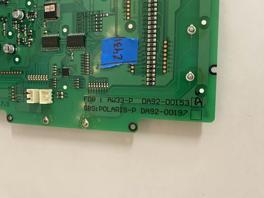 Samsung DA92 00153A Refrigerator Control Board AZ201169 | BK2431
