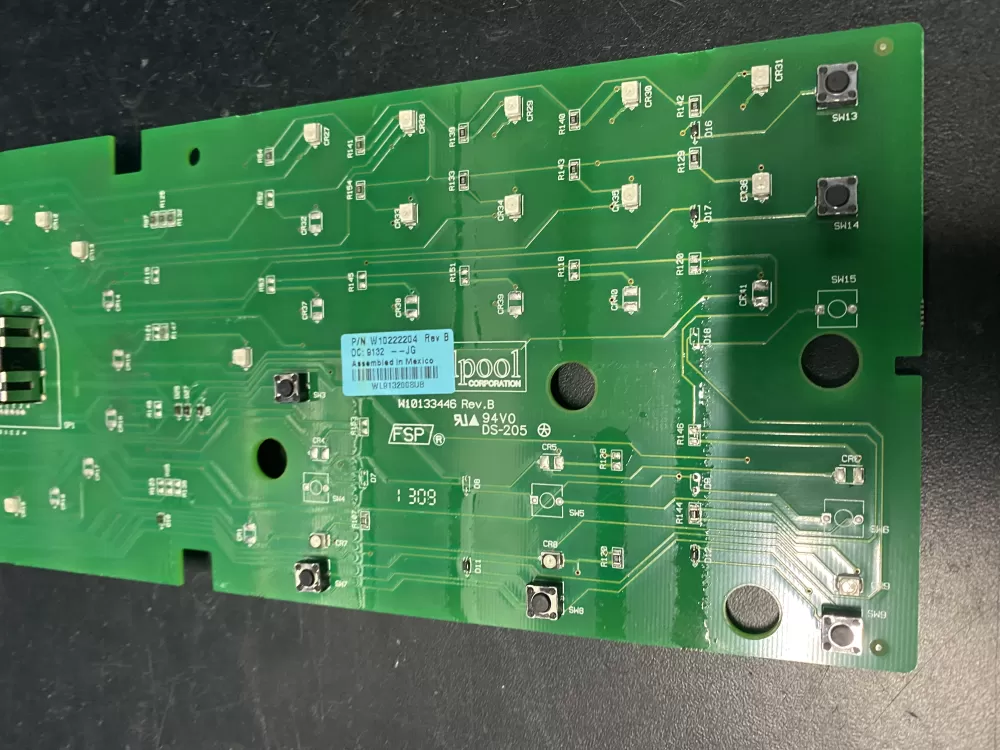 Whirlpool W10222204 Dryer Control Board W10222204 AZ18859 | BK987