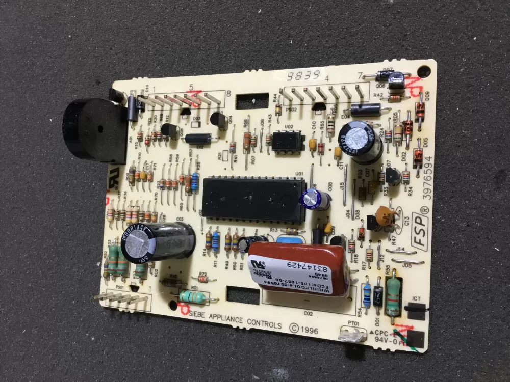 Whirlpool  Kenmore WPW10116565 3976594 3976617 3976617R 3976632 3978922 3978949 3978954 3978954R 8545904 8546229 8546229R Dryer Control Board
