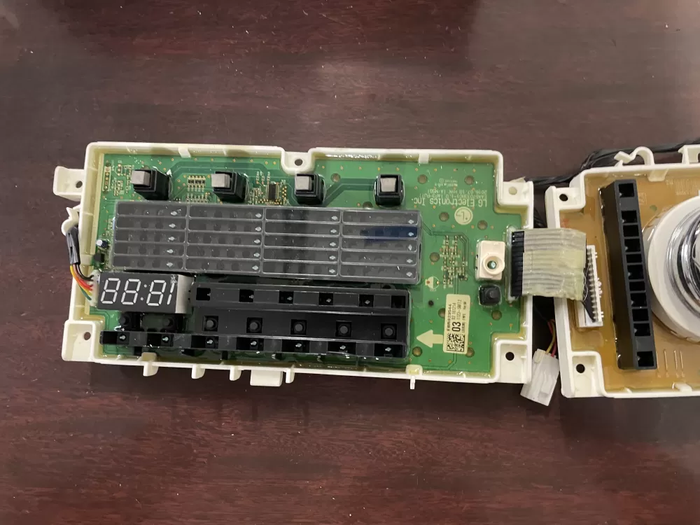 LG EBR82954403 Washer Control Board Display