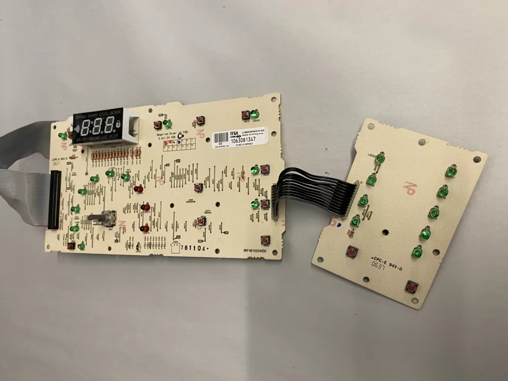 GE 212D1119P003 Dryer Control Board