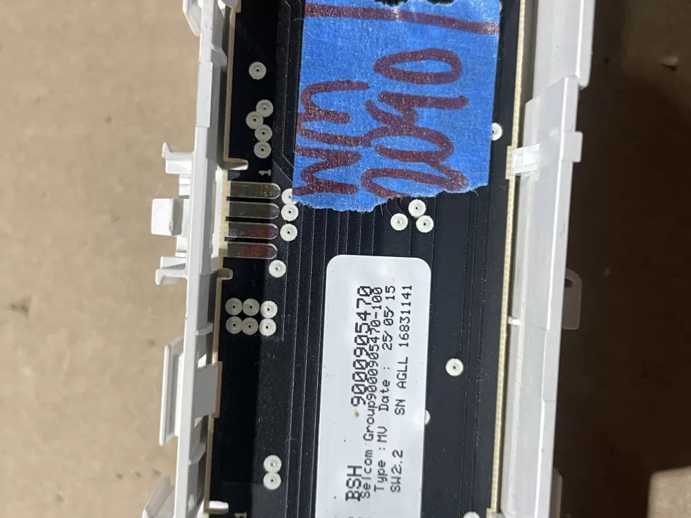 Bosch 9000905470 746432 Dishwasher Control Board AZ64444 | Wm2090