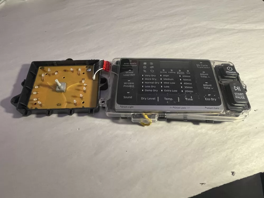 Samsung DC92-01607S DC94-06668A Dryer UI Control Board AZ196892 | Wmv888