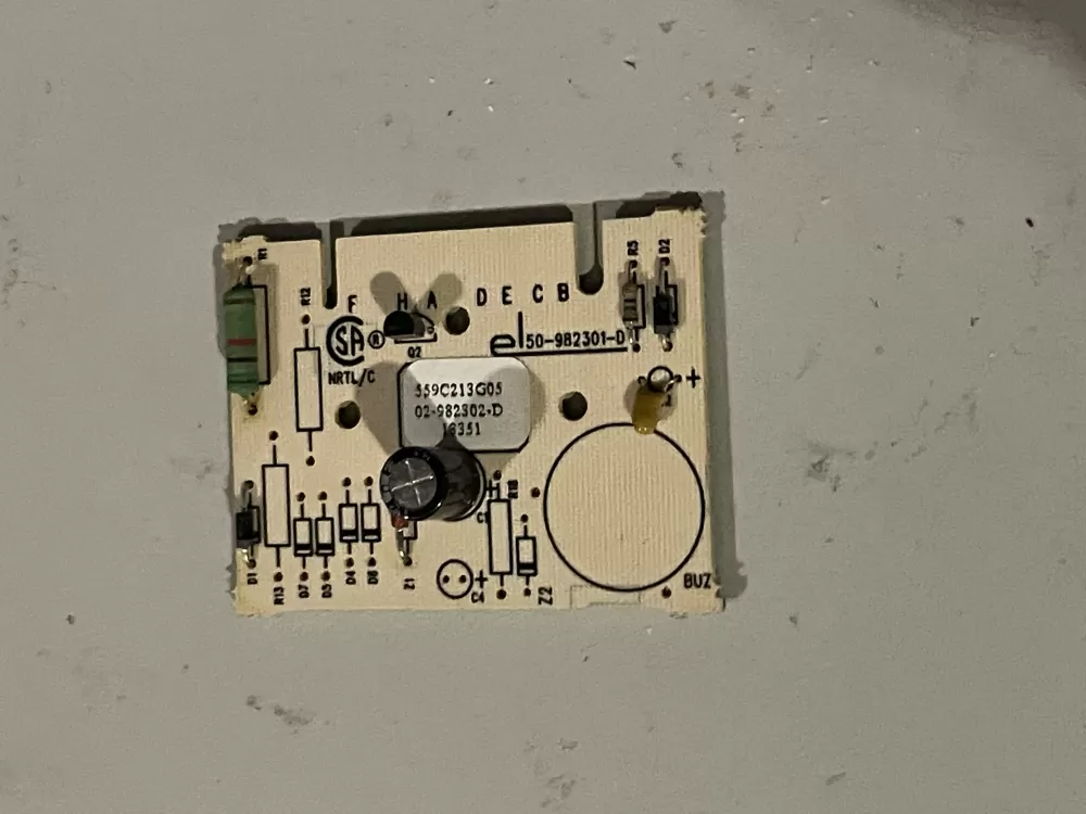 GE 559C213G05 50-982301-D 50-982301-E 559C213G04 50-982301-A WE04X10103 Dryer Control Board