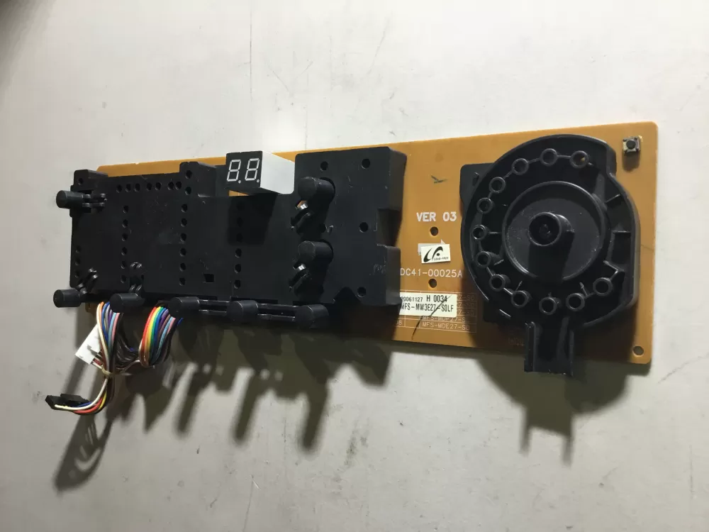 Samsung DC92-00124A  DC41-00025A  AP4336556  2073649 Dryer UI Control Board