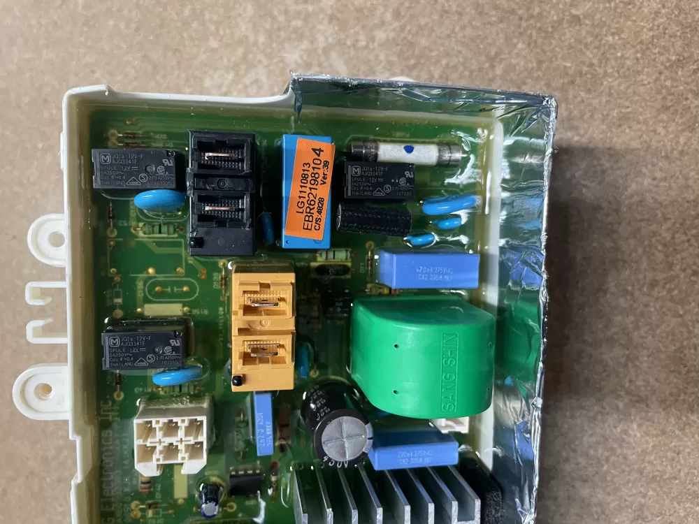 LG EBR62198104 EBR62198101 EAX60933303 Washer Control Board AZ20852 | KMV325