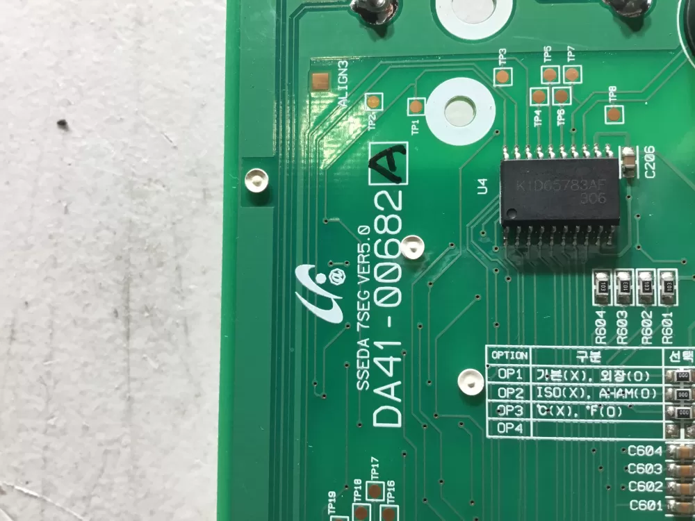 Samsung LG DA41-00682A Refrigerator Dispenser Control Board AZ47223 | NR633