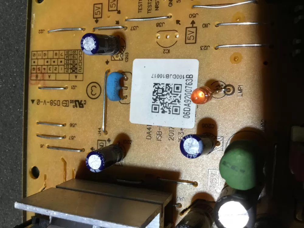 Samsung DA92-00763B Refrigerator Control Board Inverter AZ88386 | NR1150