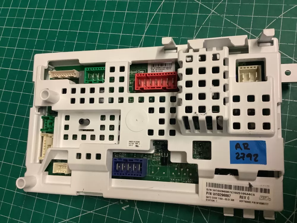 Kenmore W10296012 W10296097 W10393492 Washer Control Board AZ200118 | AR2792