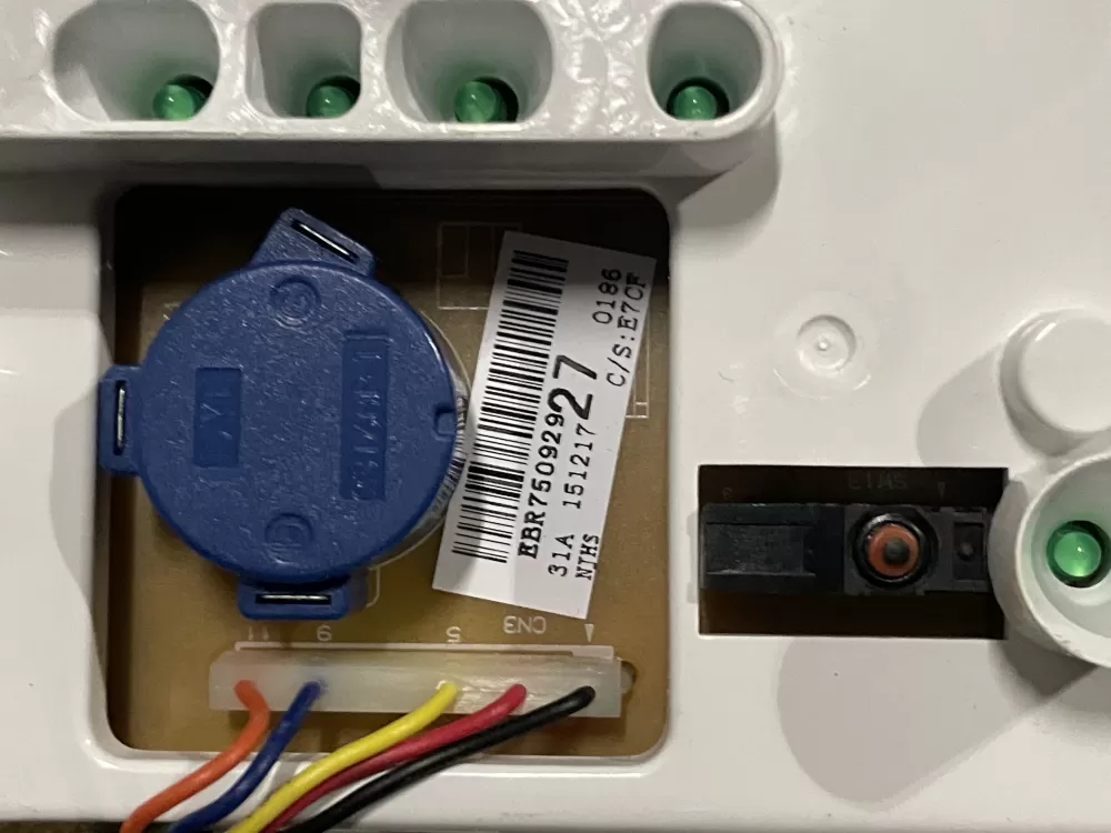 LG EBR75092927 Washer Interface Control Board AZ27199 | WMV7