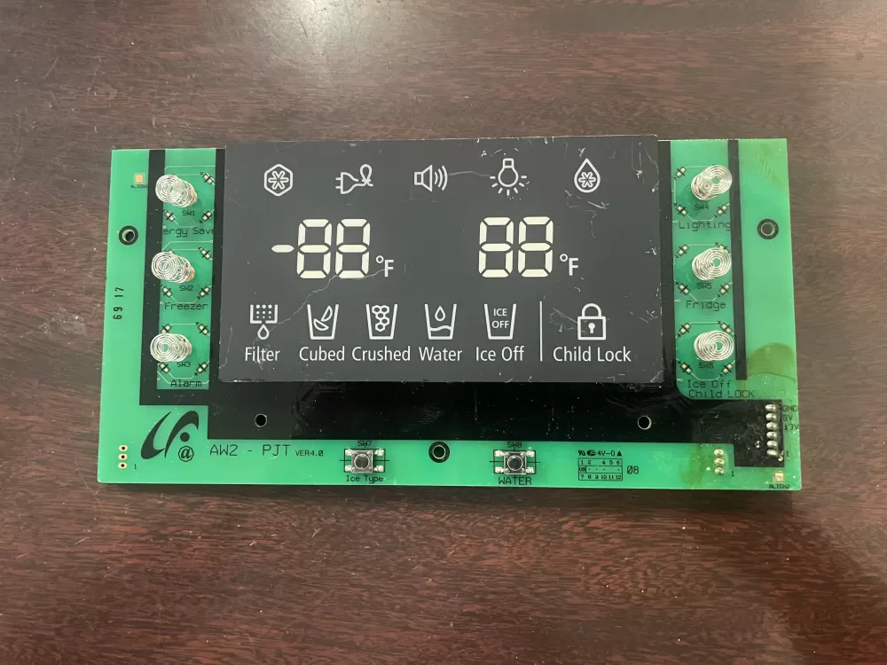 Samsung DA41-00540A Refrigerator Control Board Display AZ47579 | KM1623