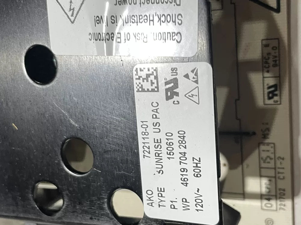 Whirlpool Maytag W10192965 46197042840 Washer Control Board AZ184209 | Wm2617