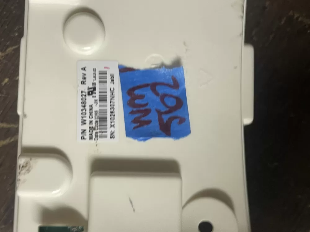 Whirlpool W10604637 Washer Control Board User Interface AZ47753 | Wm562