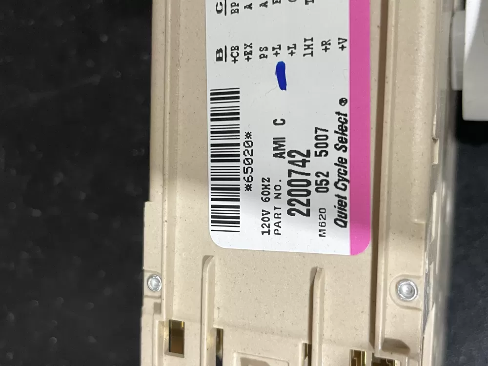 Maytag 2200742 Washer Timer Control AZ62771 | Wm1877